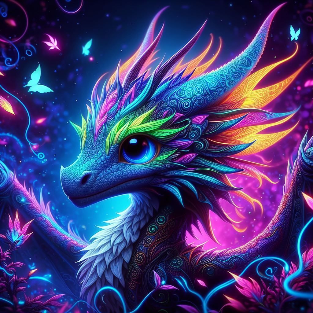 Blacklight Rainforest