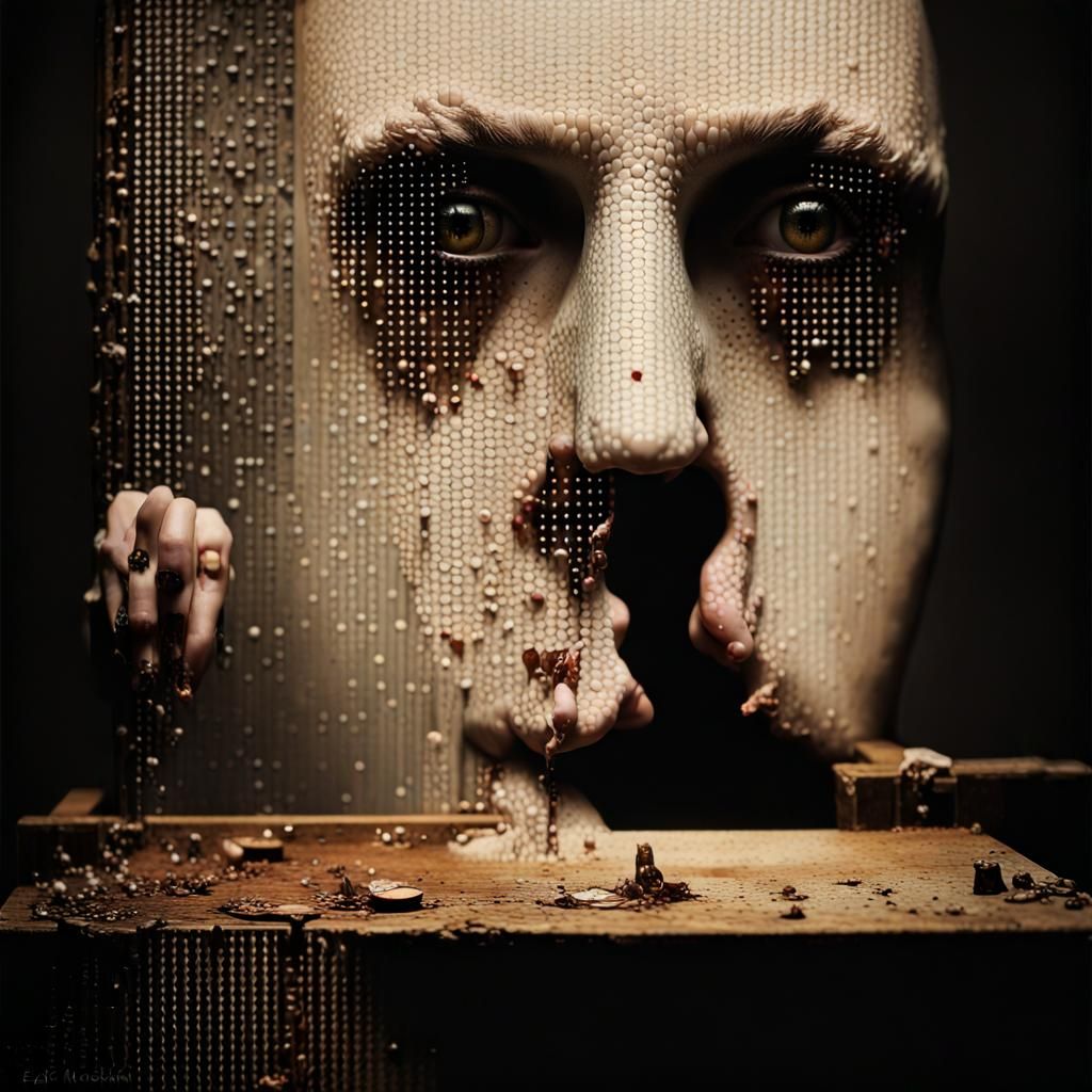 Surreal Antinatalism Dreamscape in Stopmotion Style