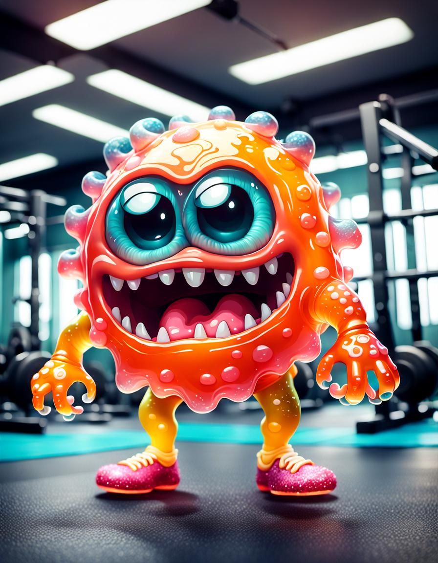 Great workout! Now my arms and legs feel like Jelly AI Generated