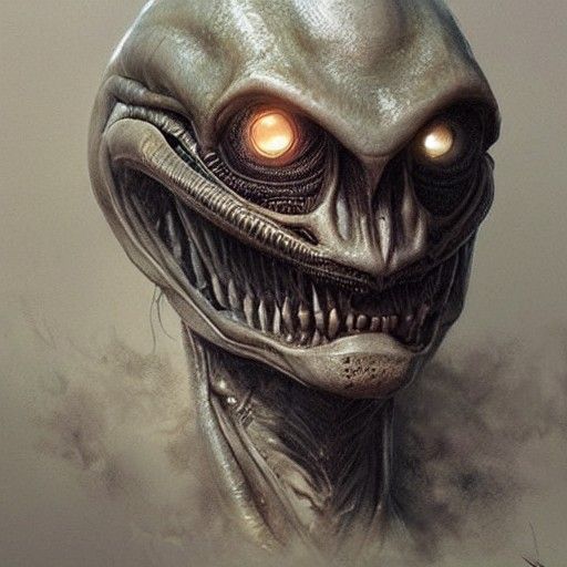 Alien artifact super detailed realistic
