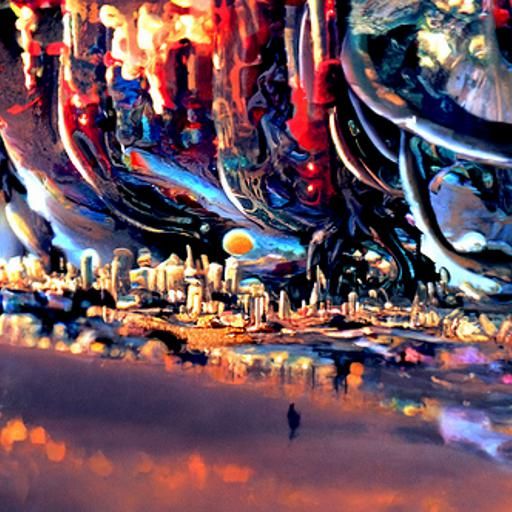 wasteland cityscape