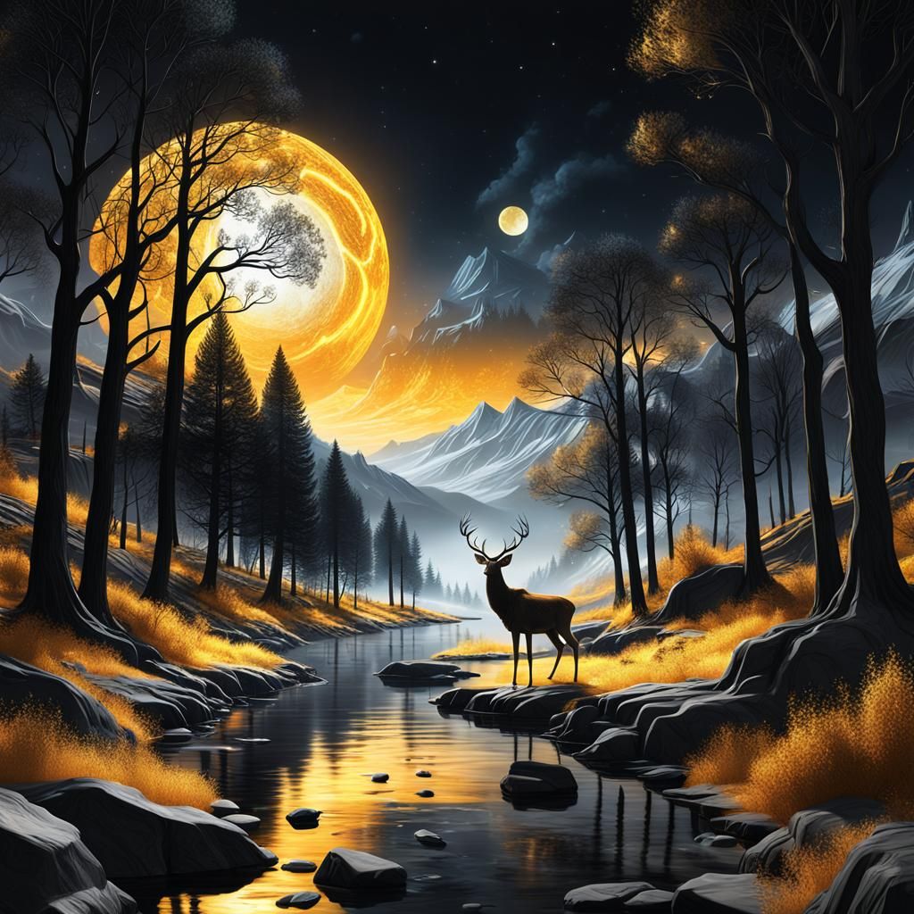 the golden night
