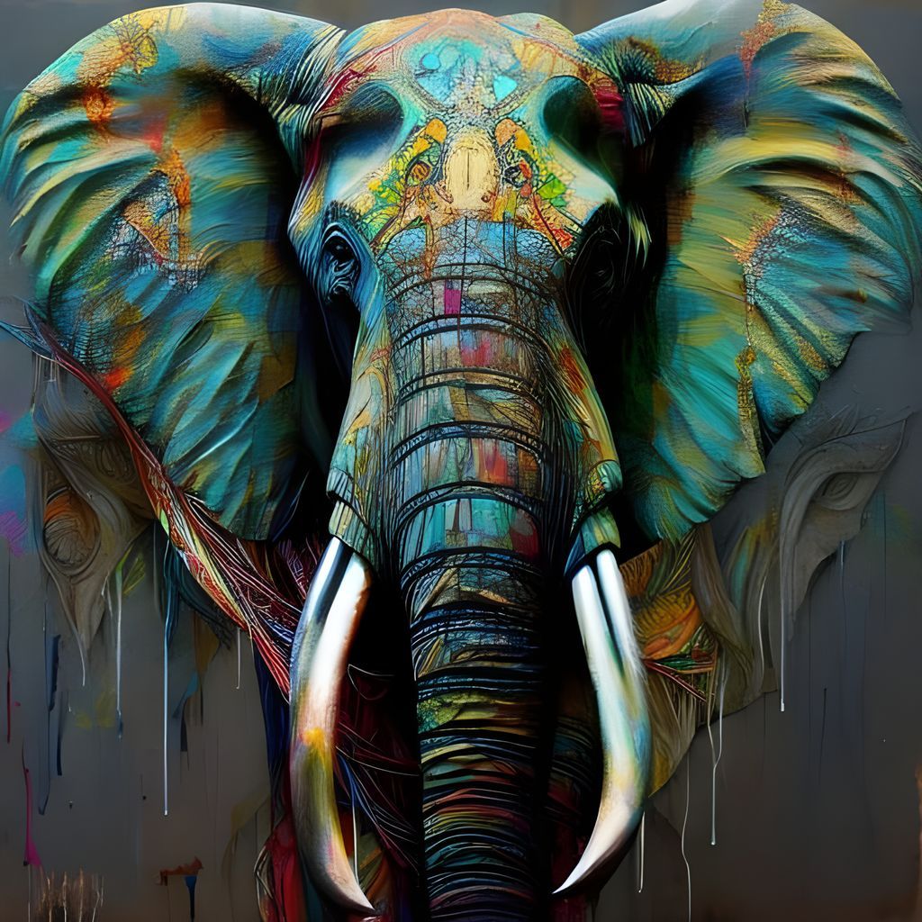 African Super Tusker  by @SirHeckerich