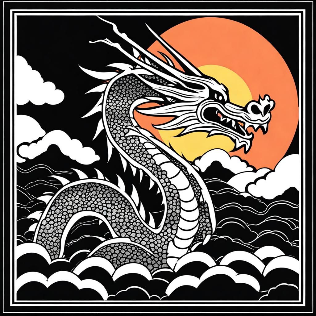Silver dragon