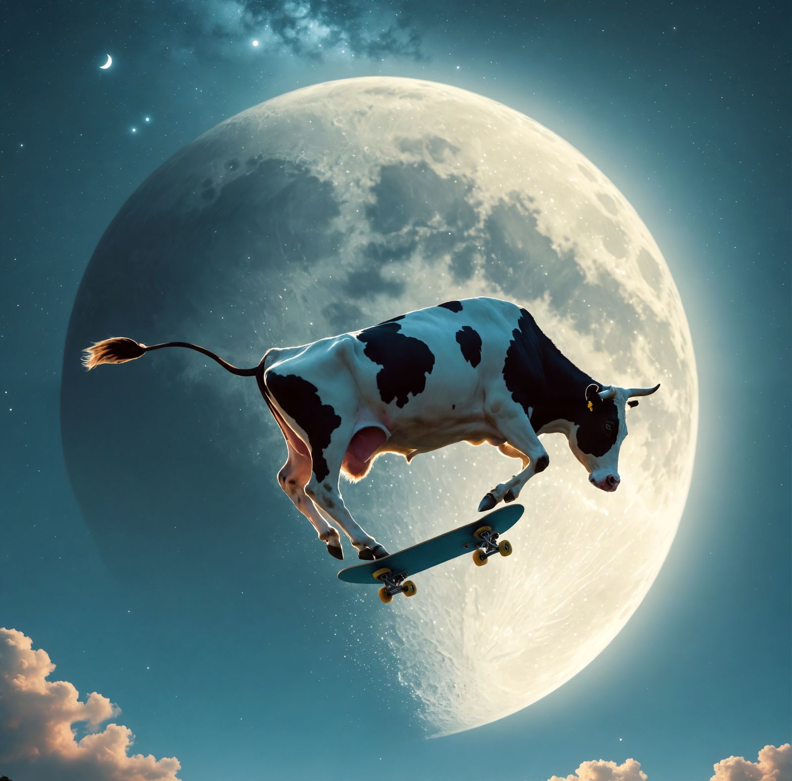 Over The Moon  by @Feliona