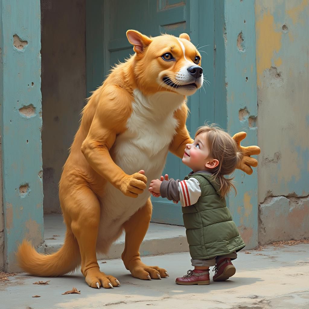 Baroque Rendering of the Four Species