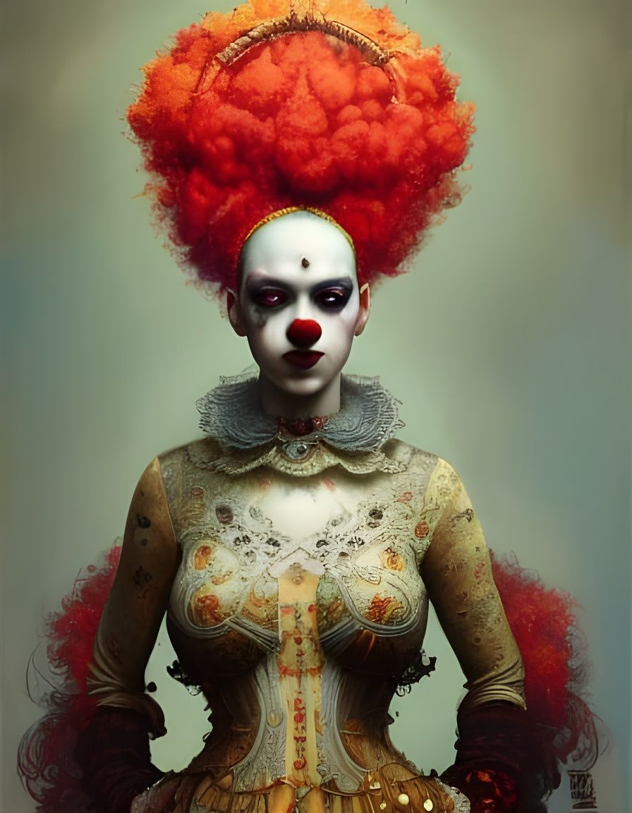 Clown - AI Generated Artwork - NightCafe Creator