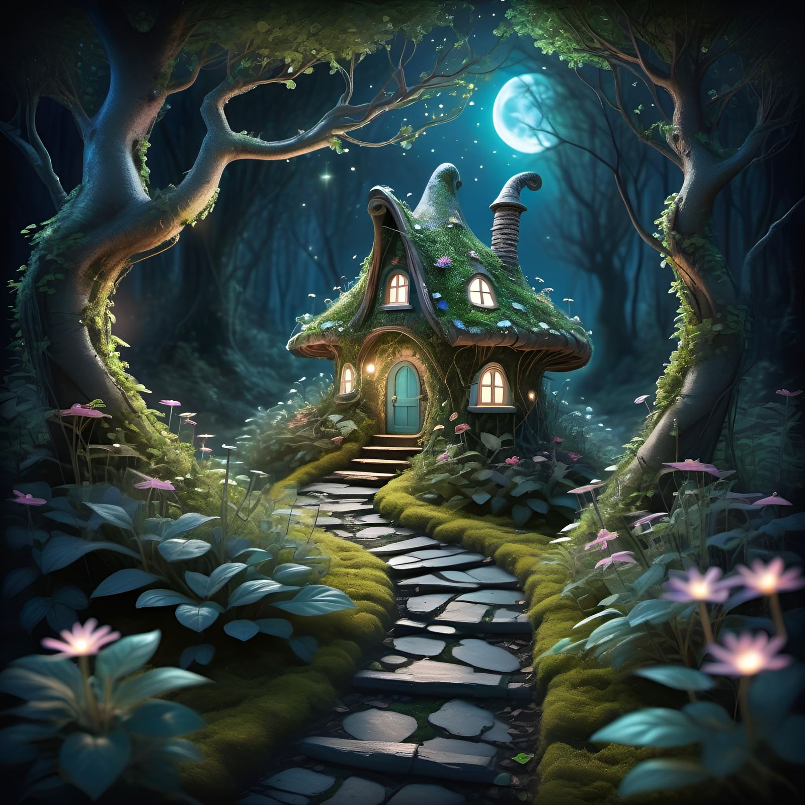Path To Fairy Cottage  by @Brian Hall