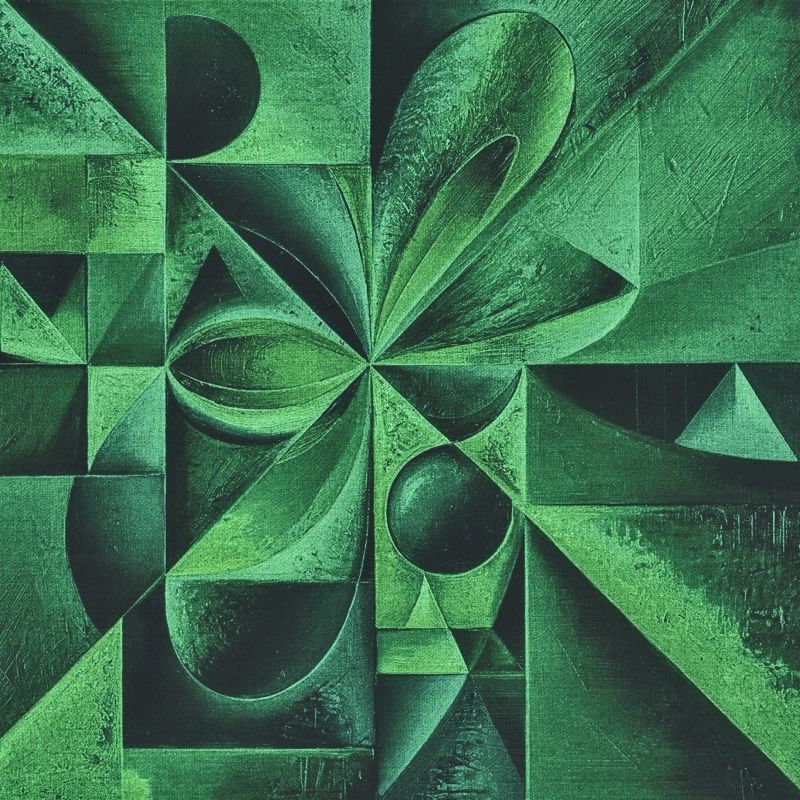 Abstract :: Green Shapes …