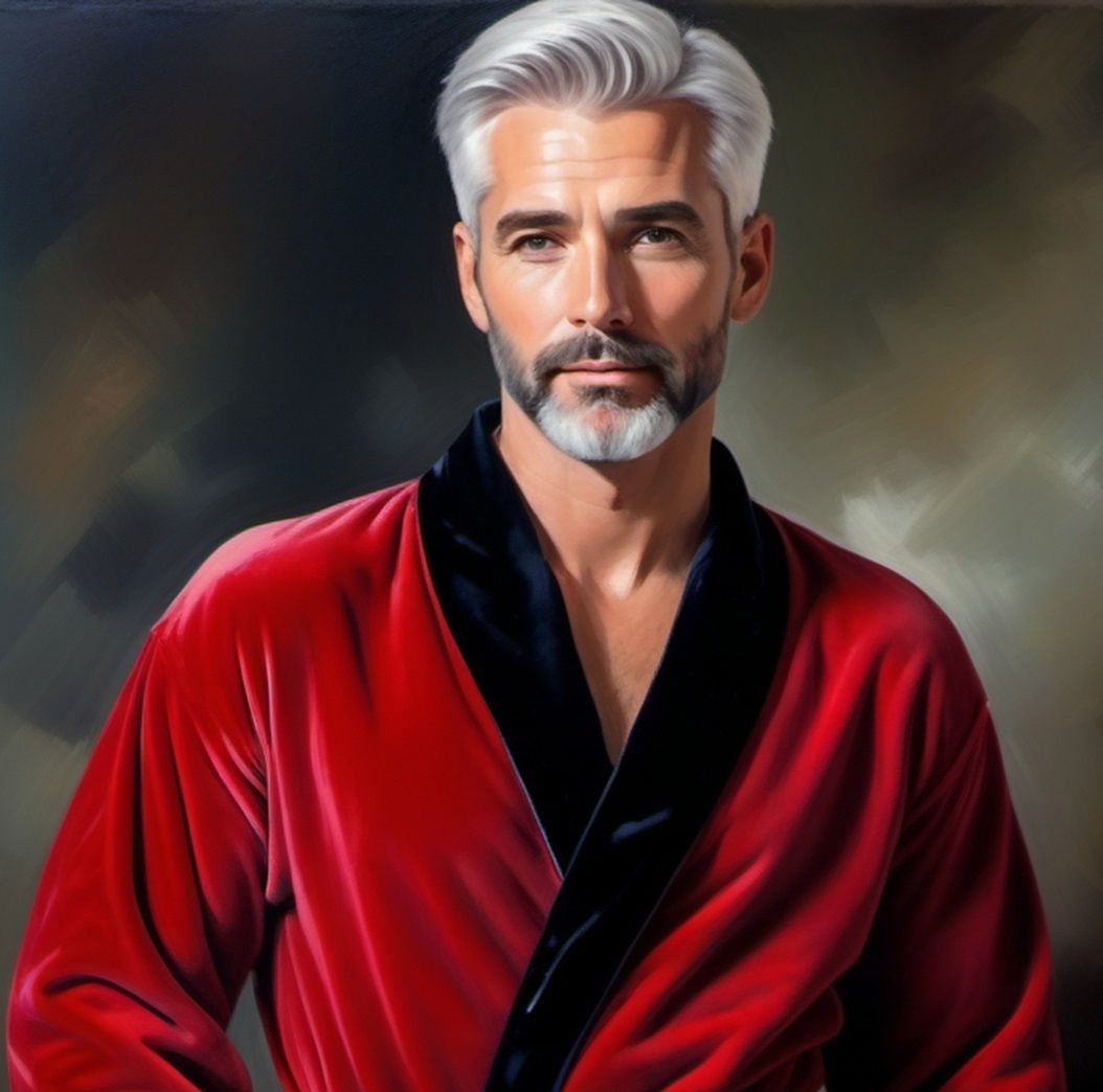 Alexander  · a handsome silver-haired man