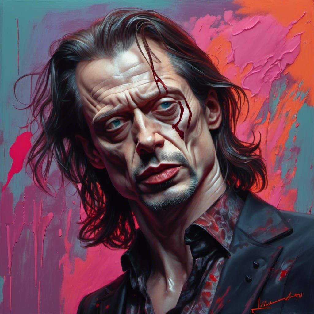 Steve Buscemi AI Generated Artwork NightCafe Creator