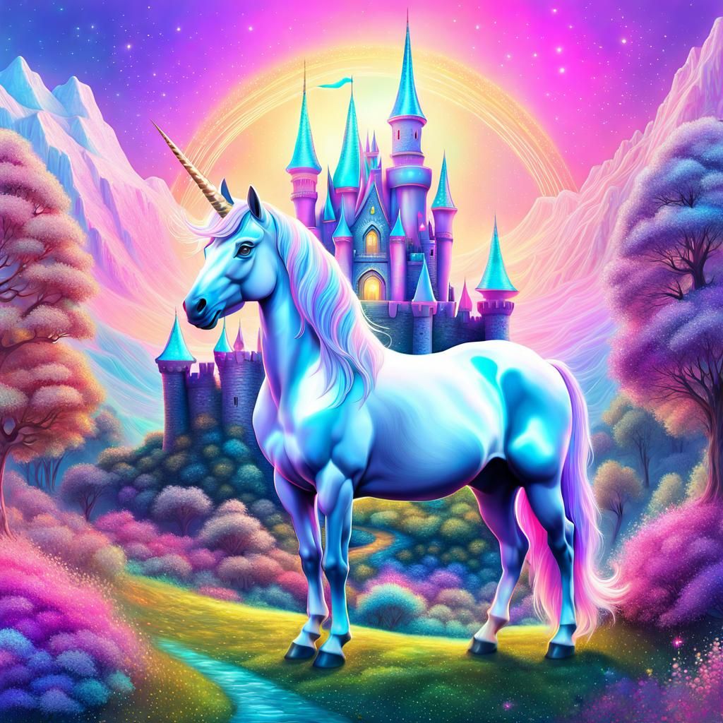 Licorne magique  by @Duke35