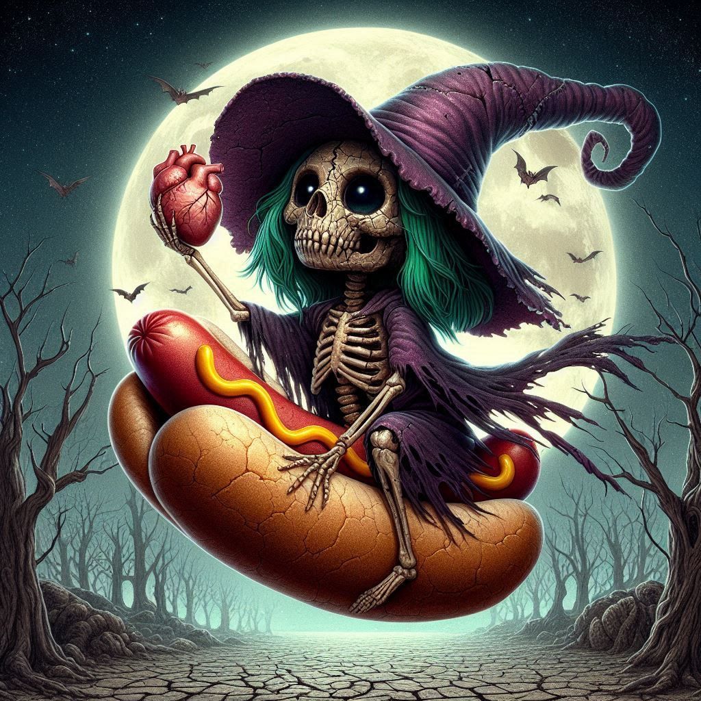 The Love Witchy ParaBroom on Valentine's Day