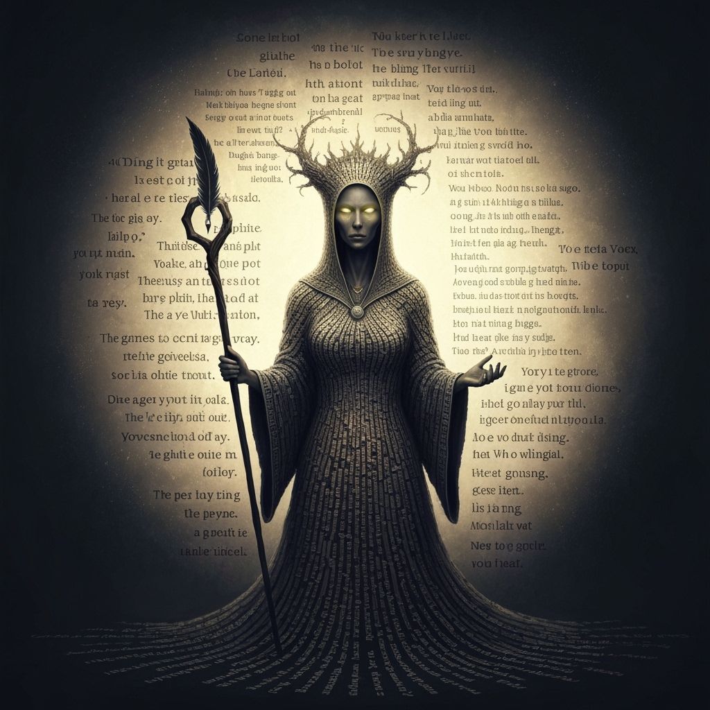 Sentenia Vox, and her Symphony of Stuttering Sentences.