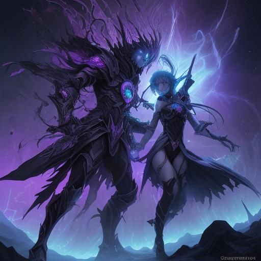 As Seraphina the Voidseeker and Moros the Abyssal Conqueror ...