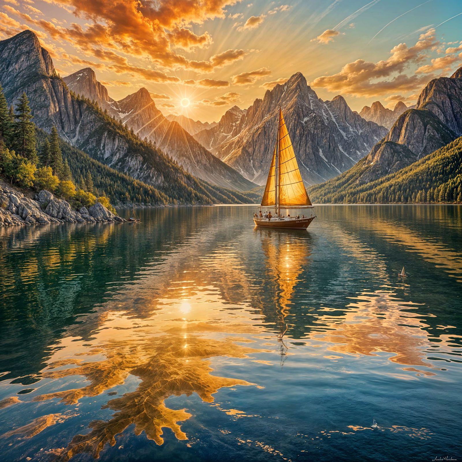 Sailing to the unforgetable...  by @Ema