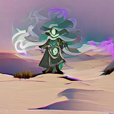 Desolate wasteland