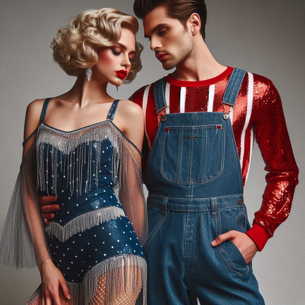 Love in Sequins and Denim