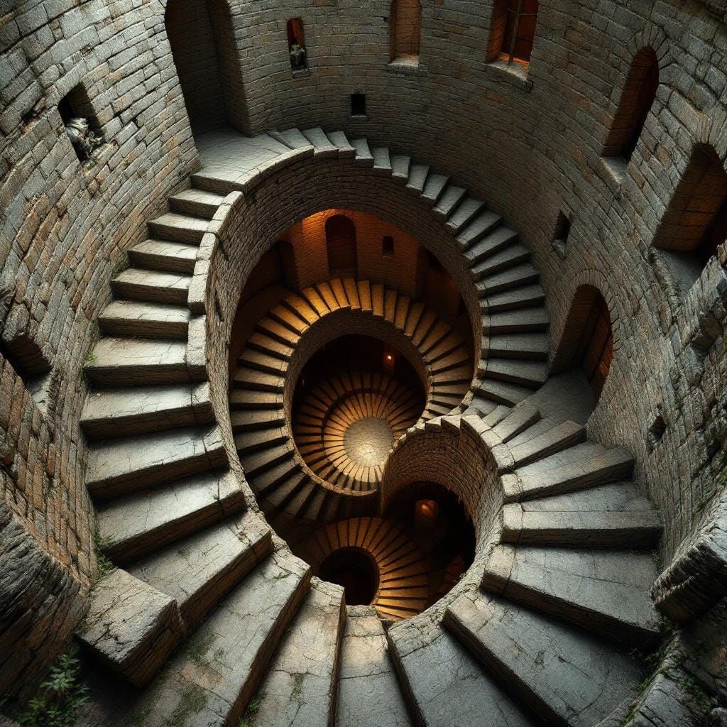 Escher stair  by @John from Youngstown