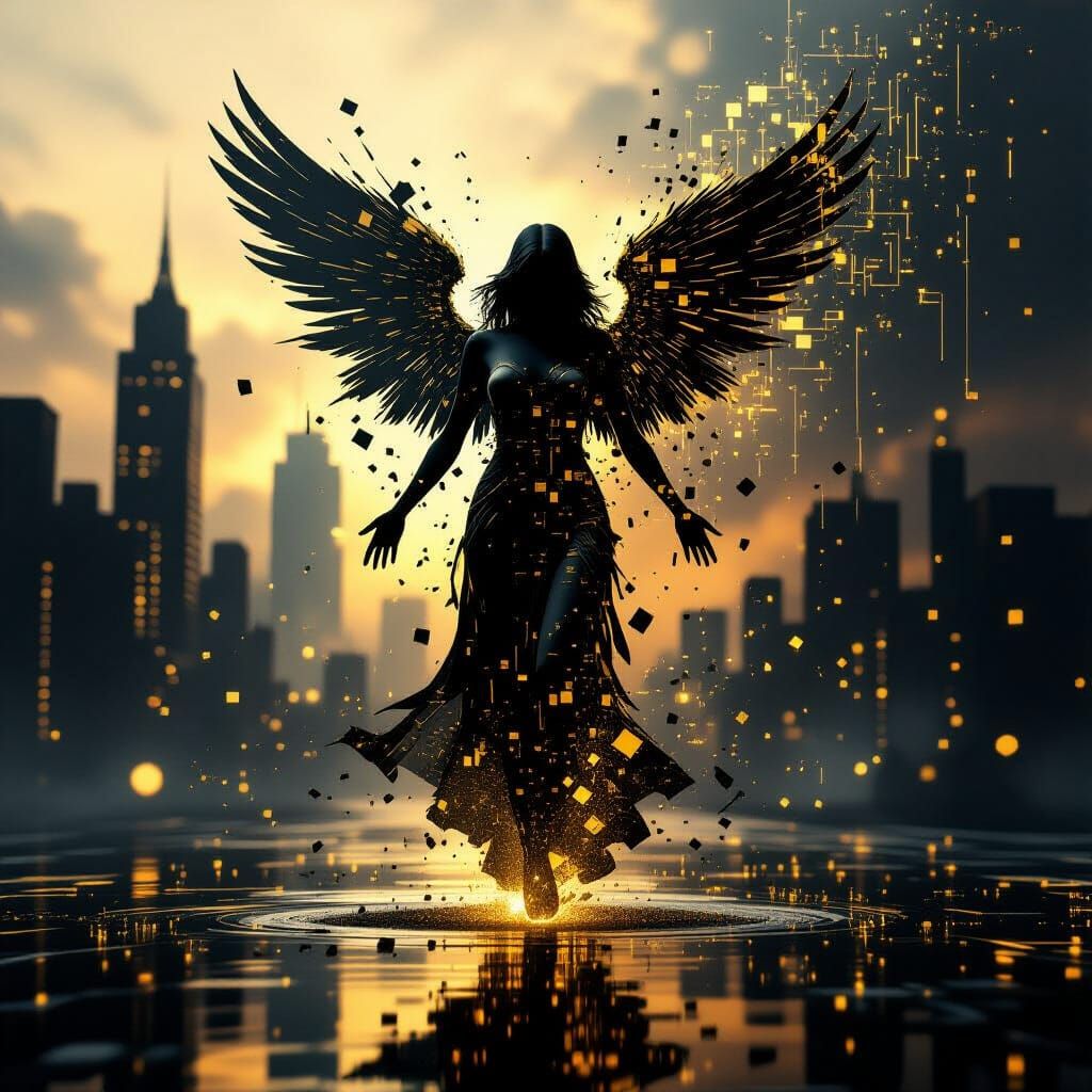 Frozen Between Worlds  by @Elena