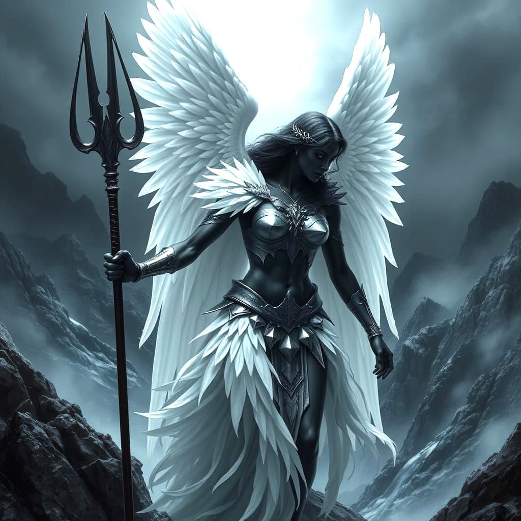 Dark Angel   by @Trebol