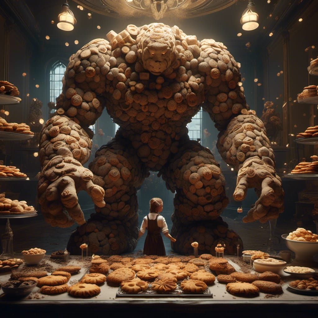 <lora:SuperHyperrealism:1.0> A humanoid-shaped golem made of...