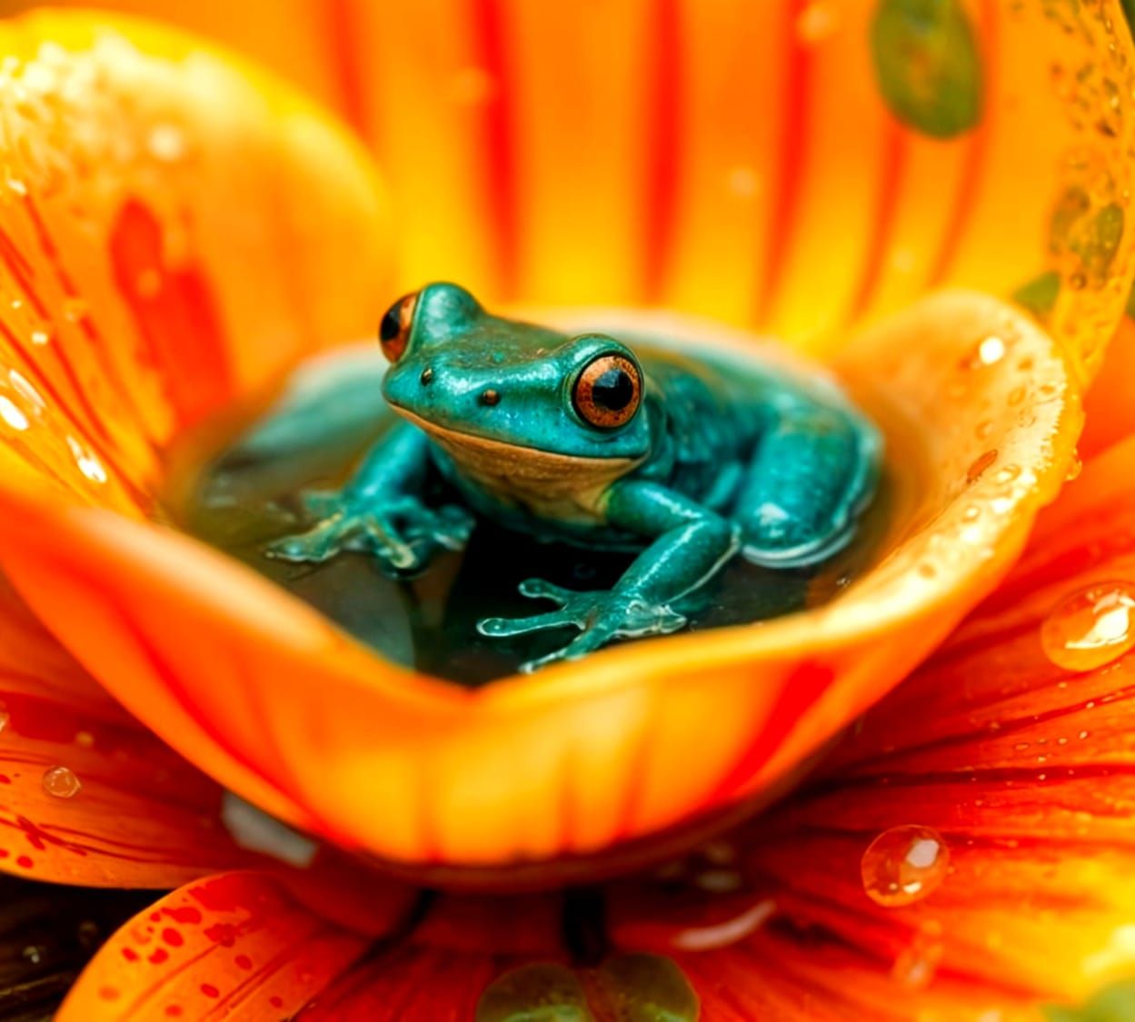 Tiny Jewel of the Jungle  by @Joanna7