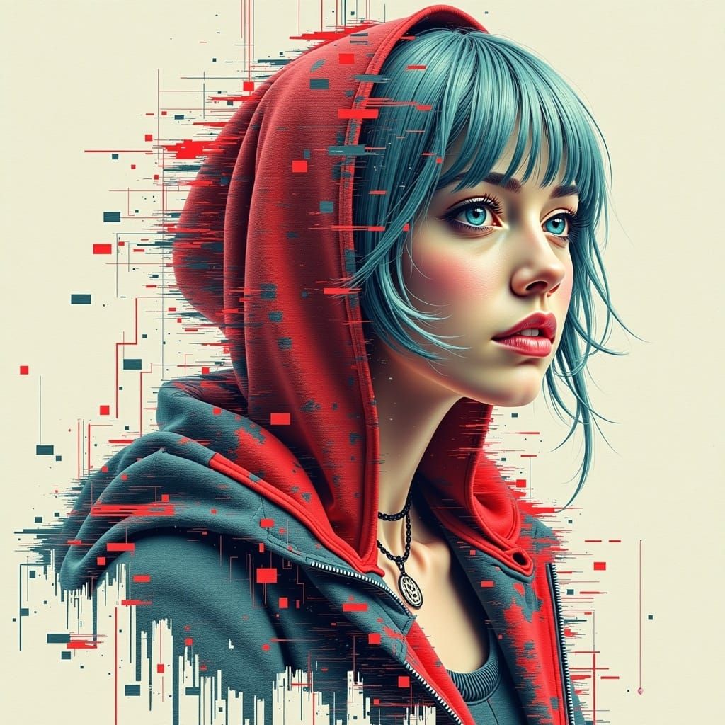 <lora:Ghost in the machine:1.0> 