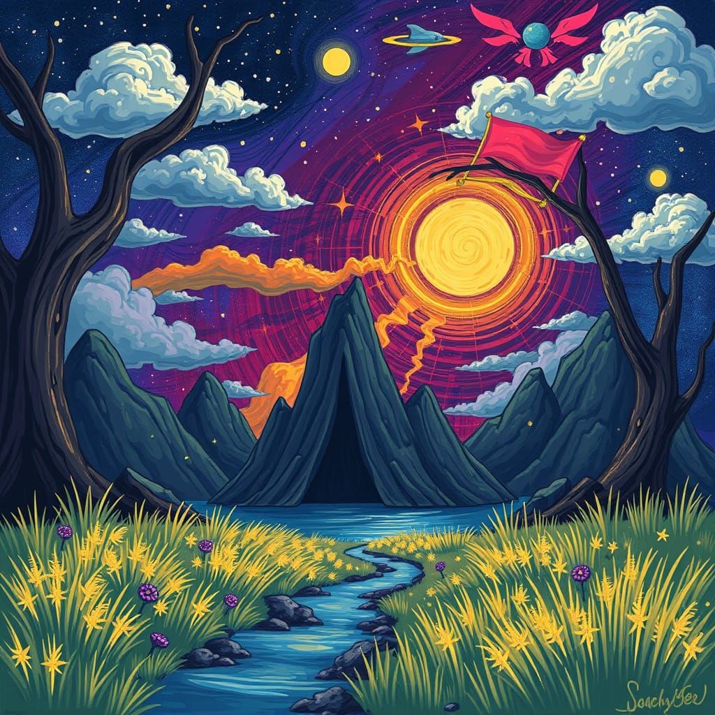 AI Image Generator Ready for Prompt