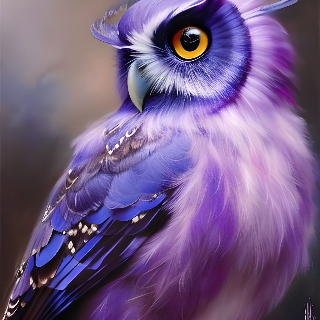 Royal Owl  by @Donna