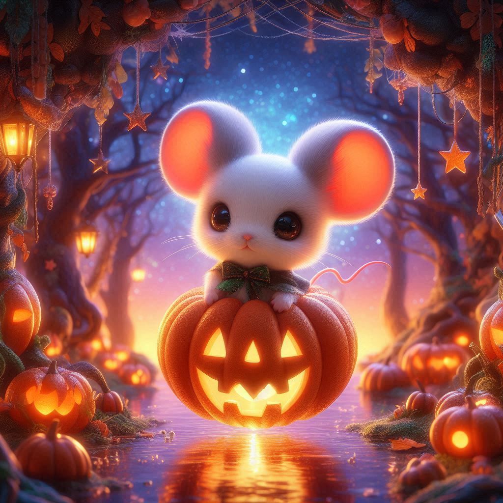 Halloween mouse