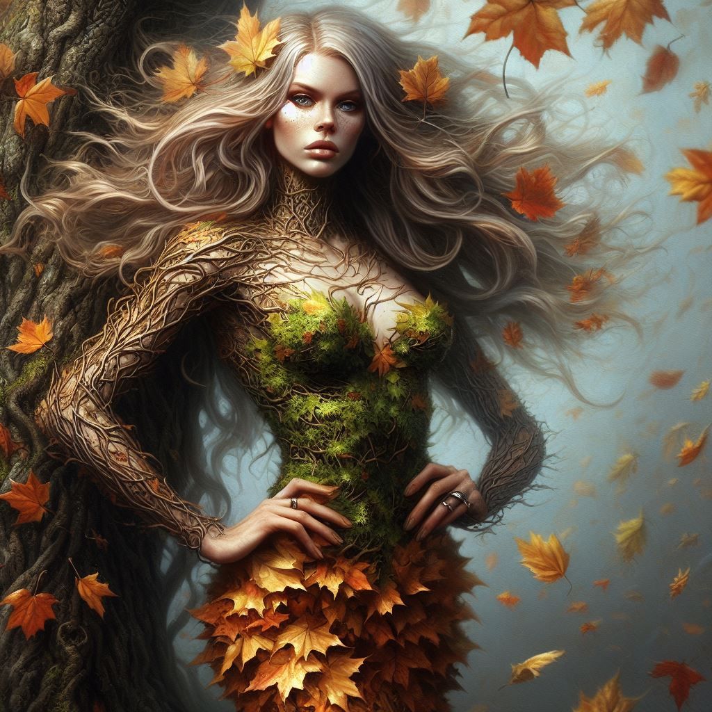 Dryad in Autumn