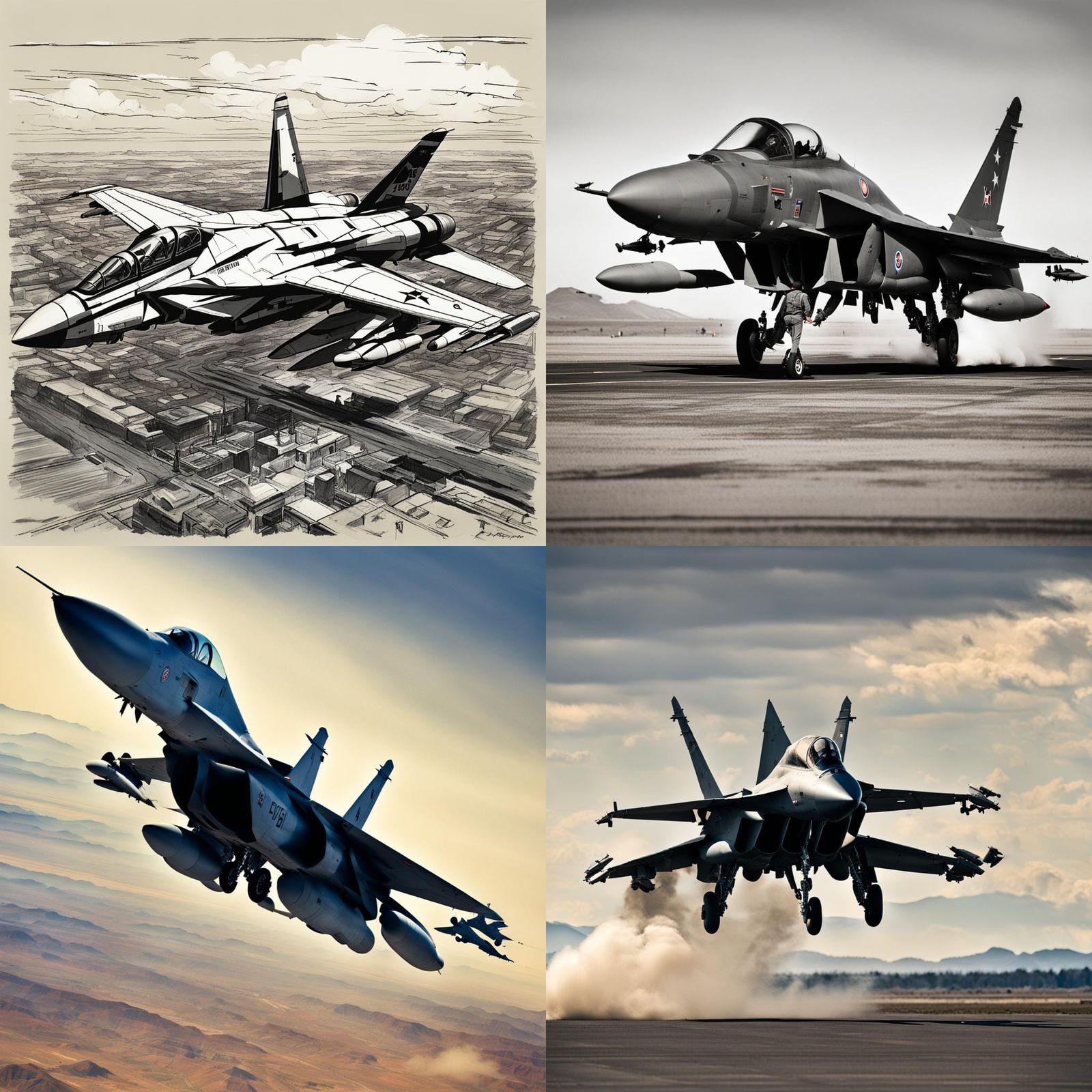 fighter jet