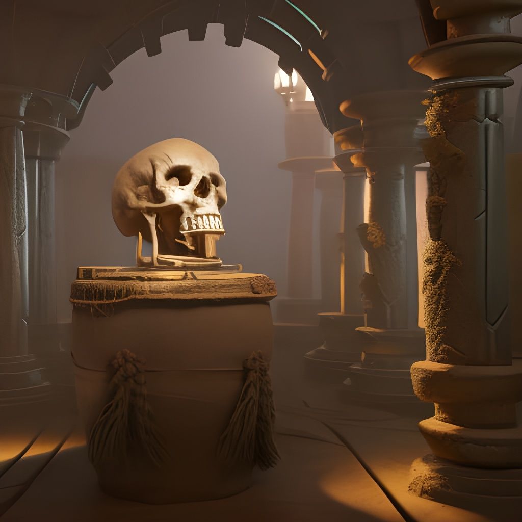 skeleton drinking beer