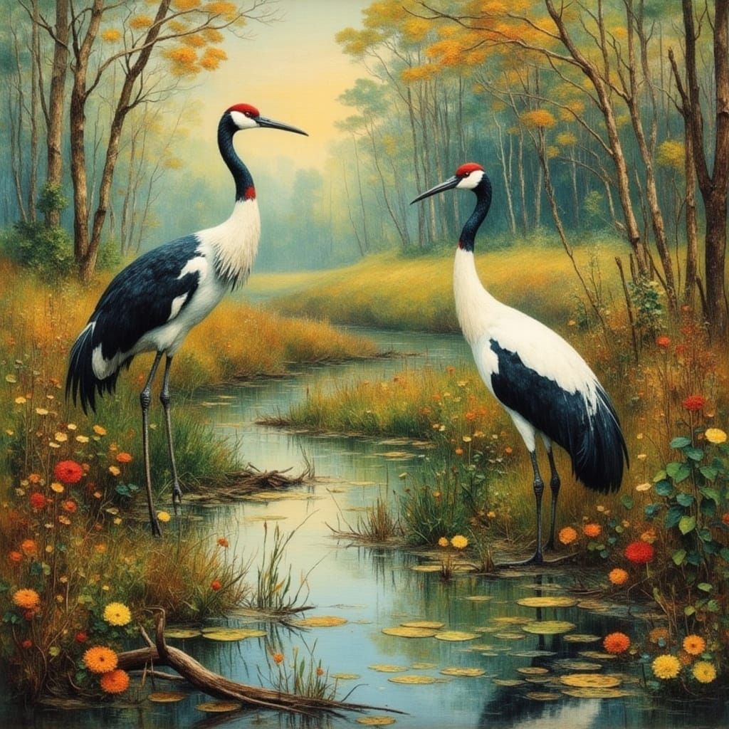 Cranes  by @Eto Demerzel