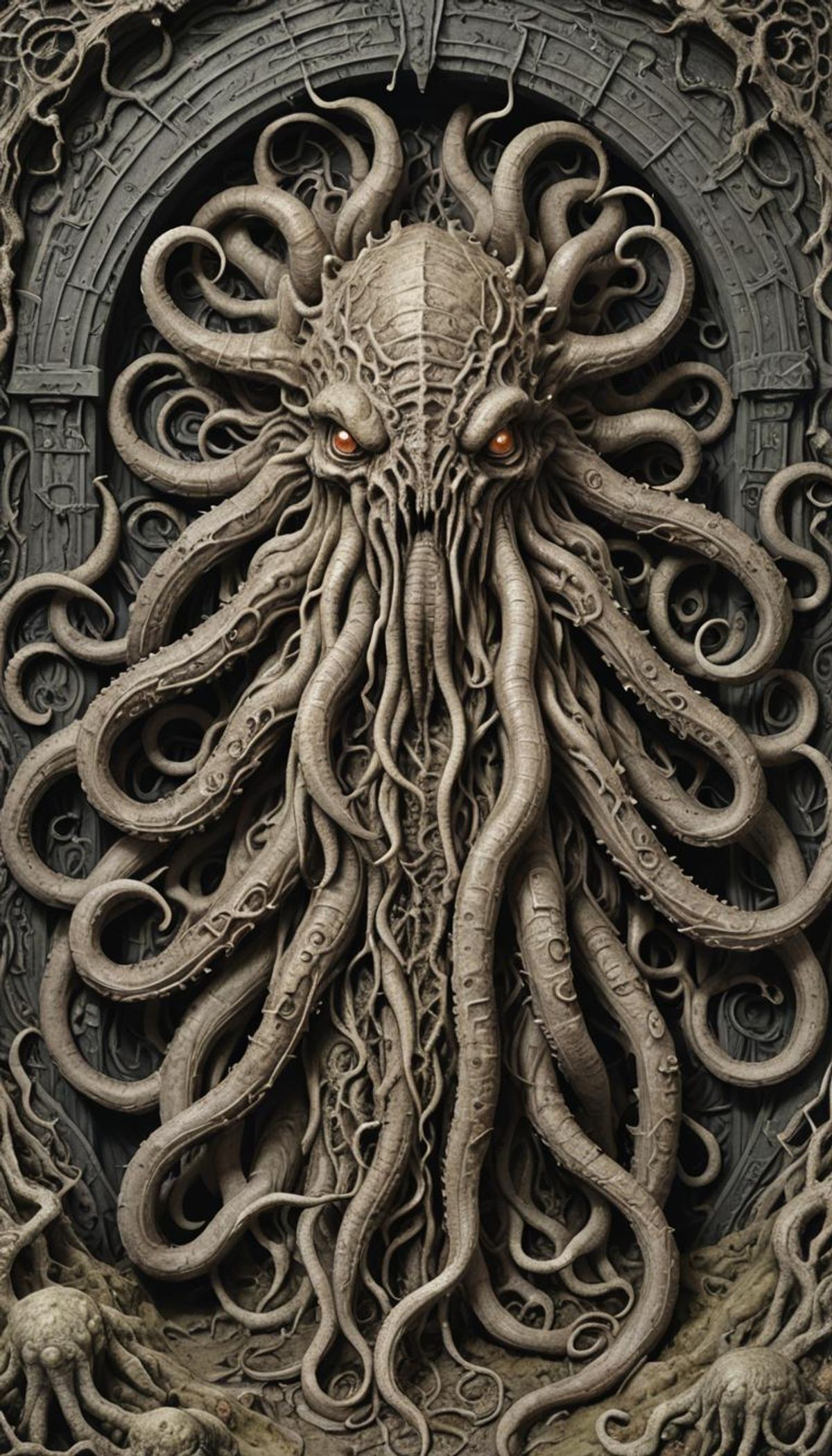 Shub-Niggurath from The Mound by H.P Lovecraft - AI Generated Artwork ...