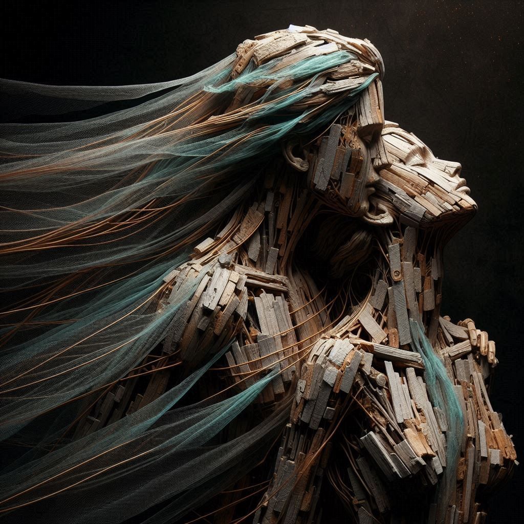 Almost alive sculpture. 