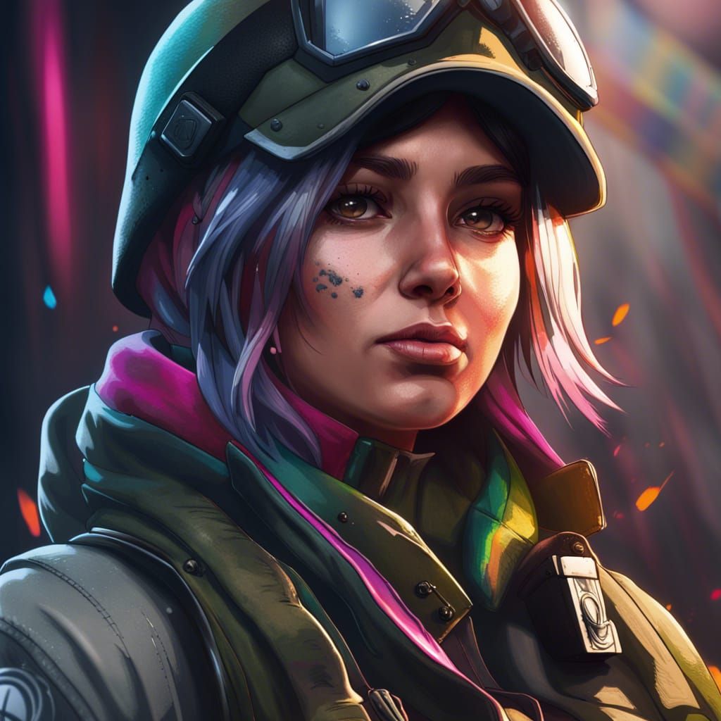 Ela from rainbow six siege - AI Generated Artwork - NightCafe Creator