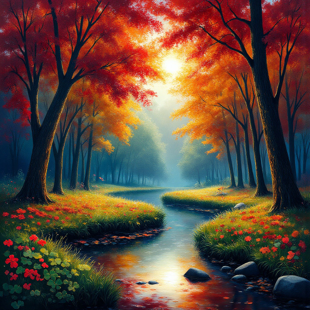 A Autumn Forrest Scene #3