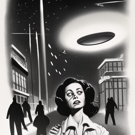 The arrival, by Alfred Hitchcock and Orson Welles