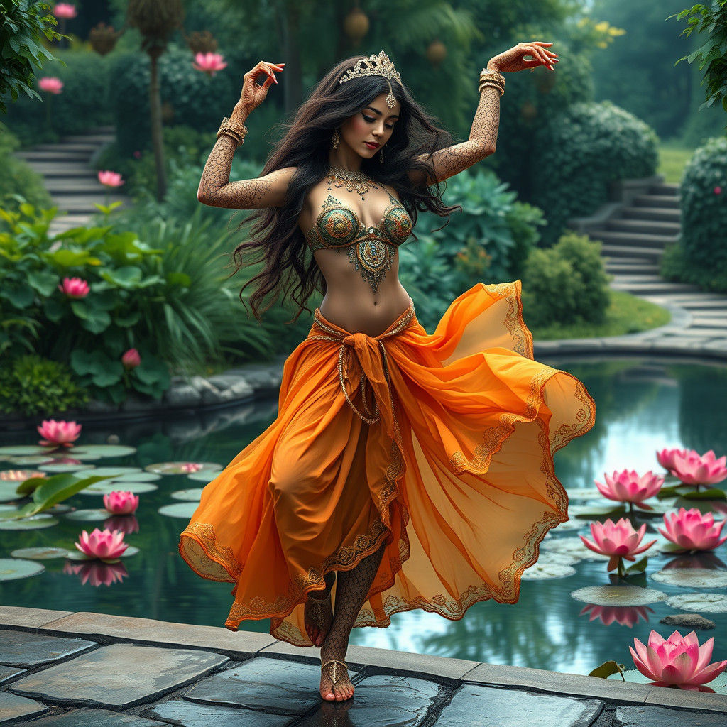 Exotic Dancer  by @mariyamazing