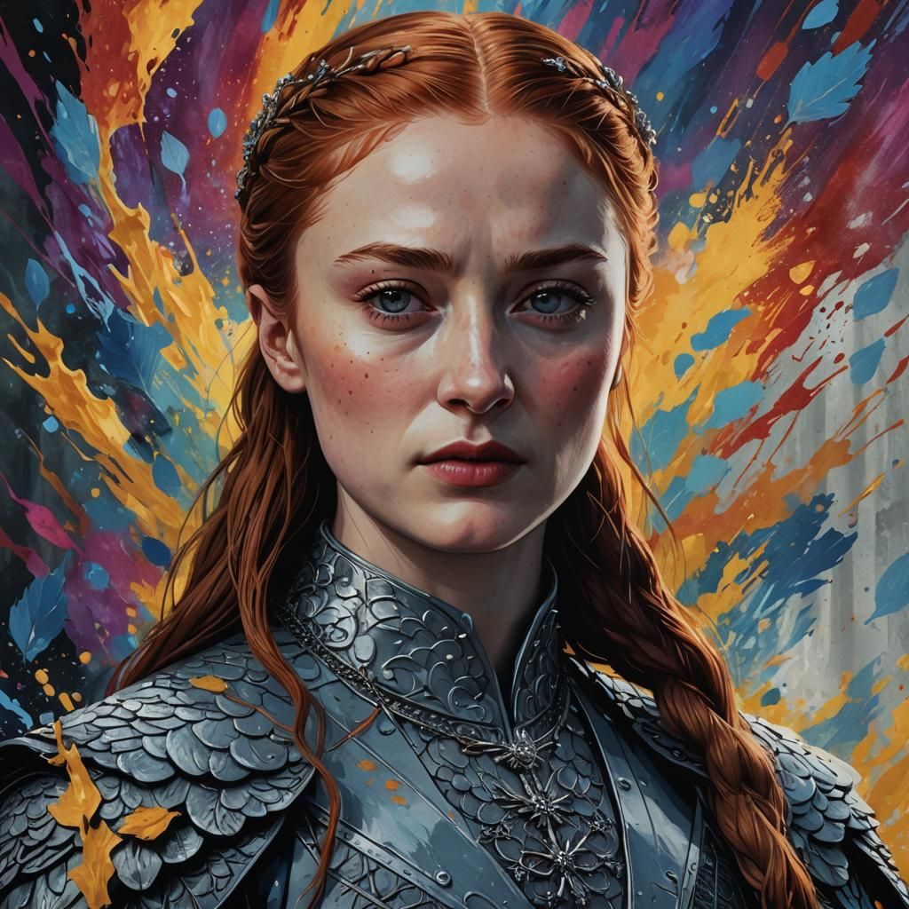 Sansa stark - AI Generated Artwork - NightCafe Creator