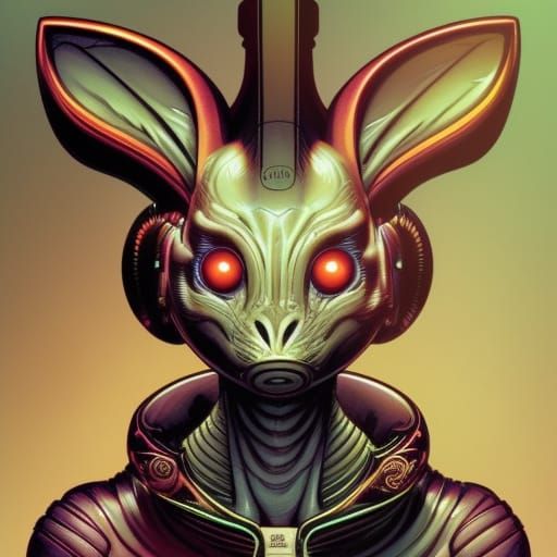killer alien rabbits from Outerspace