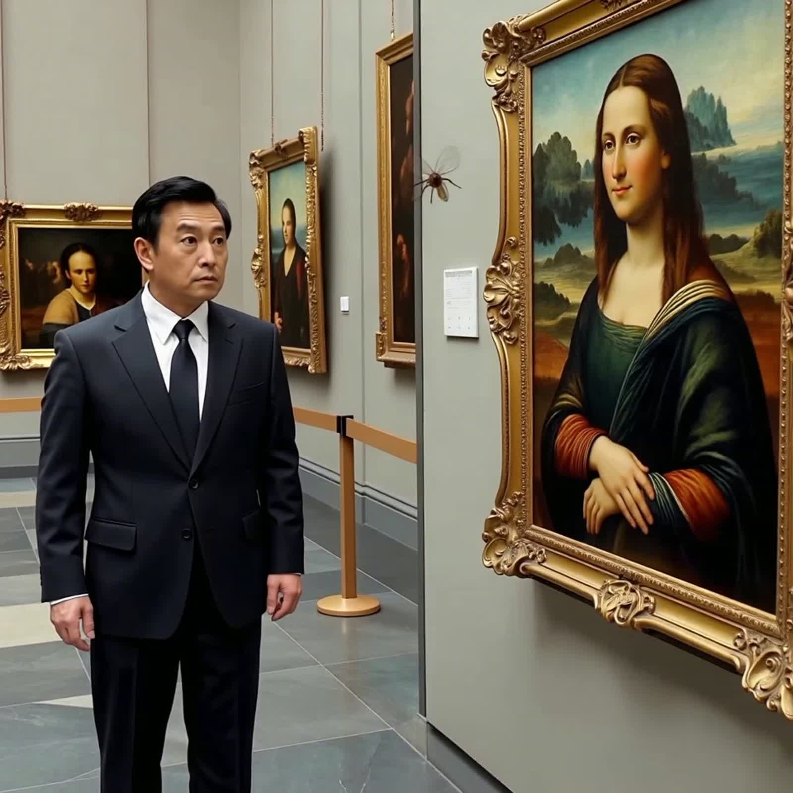 MONA LISA AND THE CURATOR
