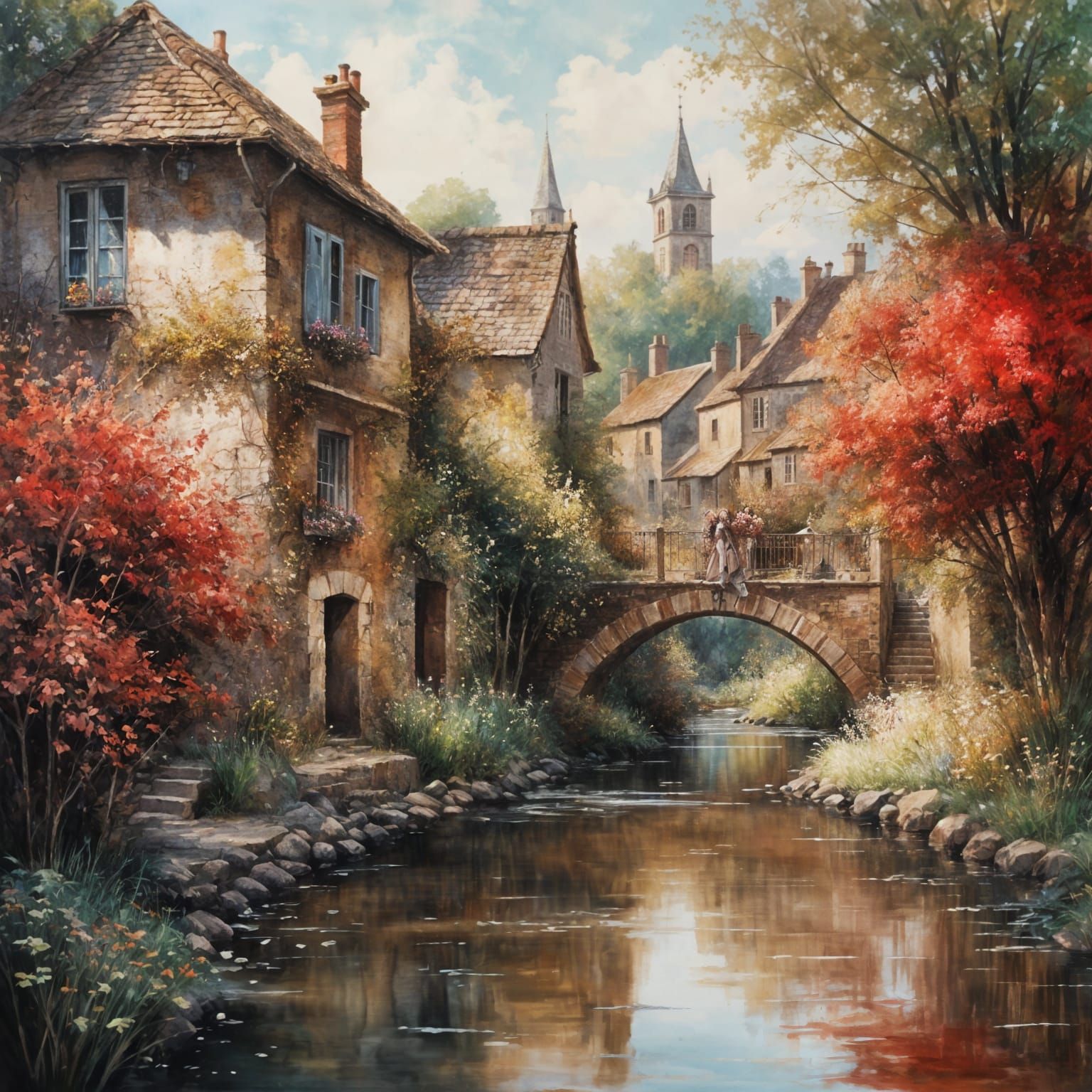 classic village..   by @asep Alien 