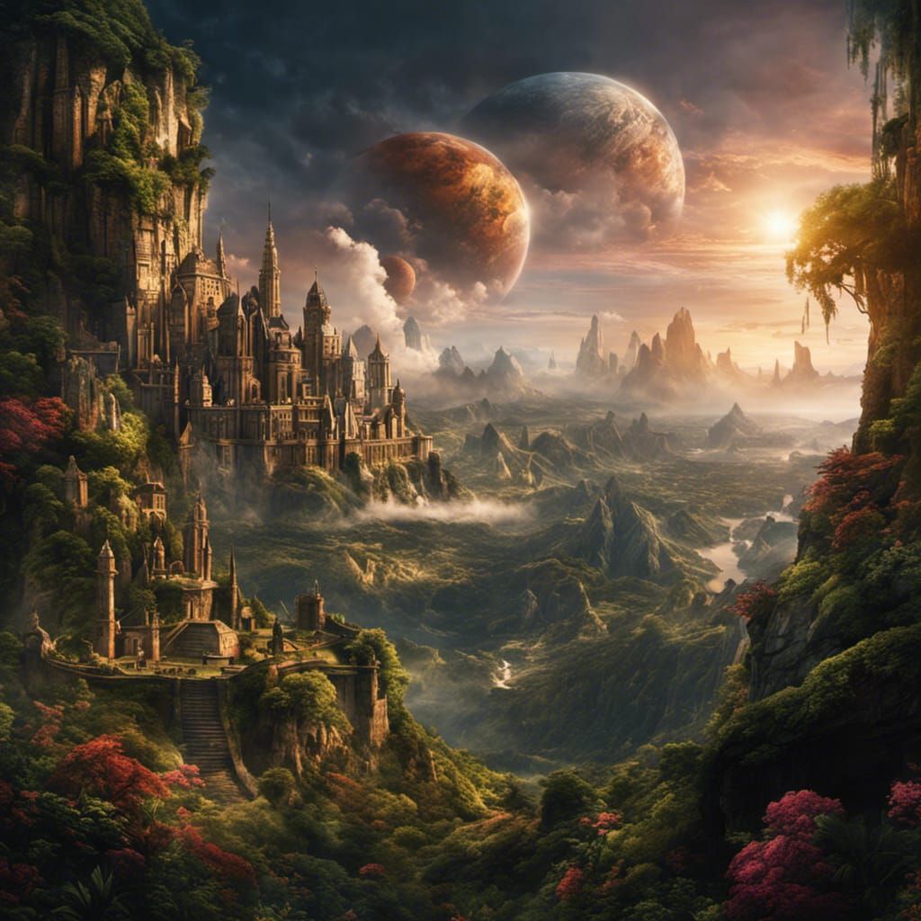 Worlds Without End  by @Jasper