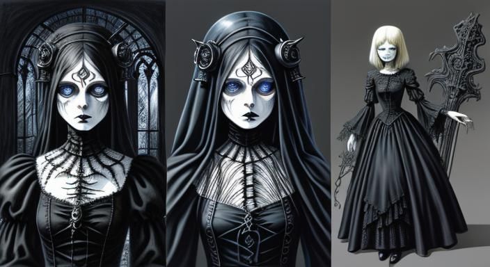 Gothic drawings ...