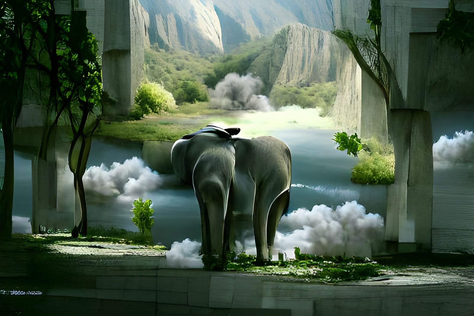 The elephant visits II