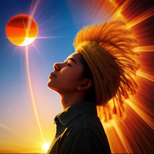 sungazing