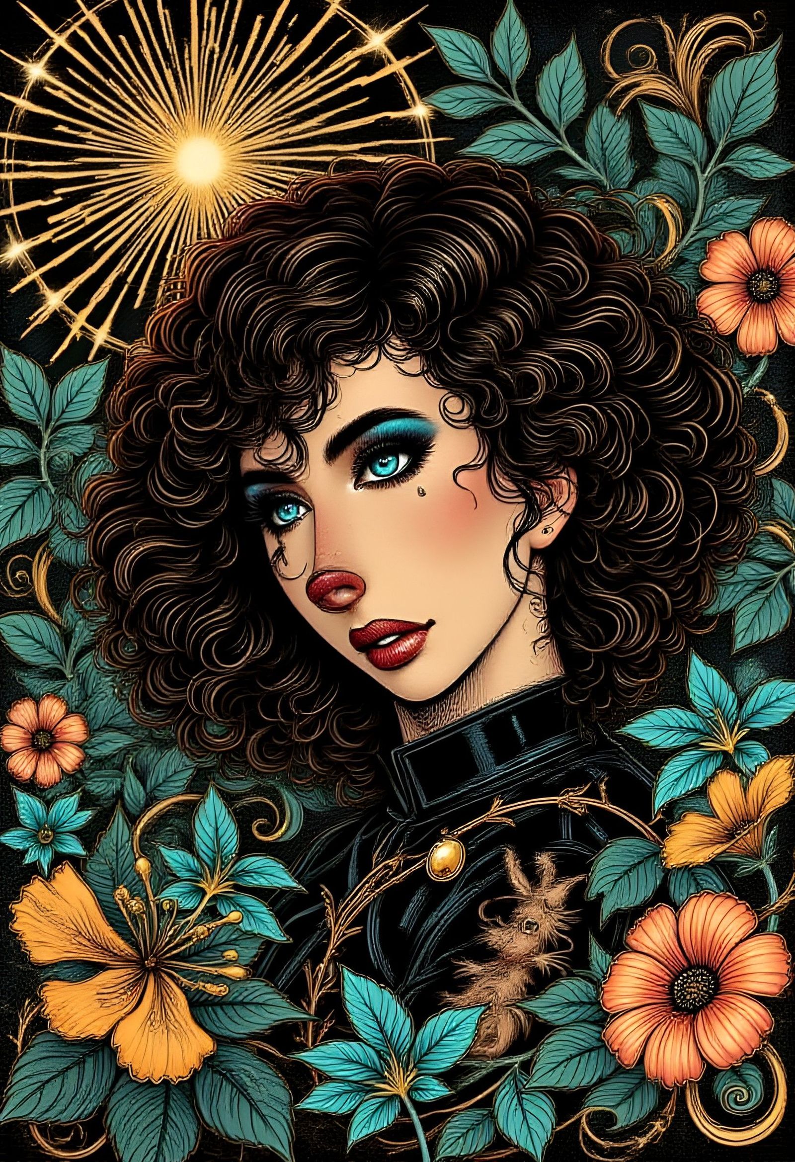 Something about her NOSE.😍